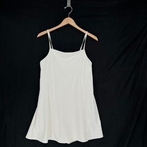 Active Tank Dress With Built Bra Shorts White Size L Powersoft Golf Old Navy